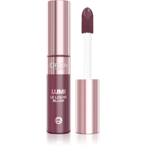 L’Oréal Paris Lumi Le Liquid Blush tekutá tvářenka odstín 645 Cool Berry 11 ml