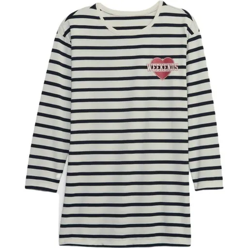 GAP LS NG Dívčí pyžamo, bílá, velikost 8Y