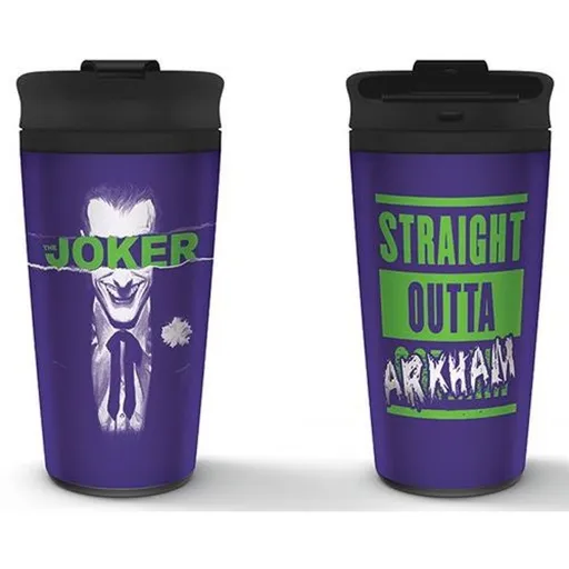 Hrnek cestovní Joker Straight outta Gotham 450 ml