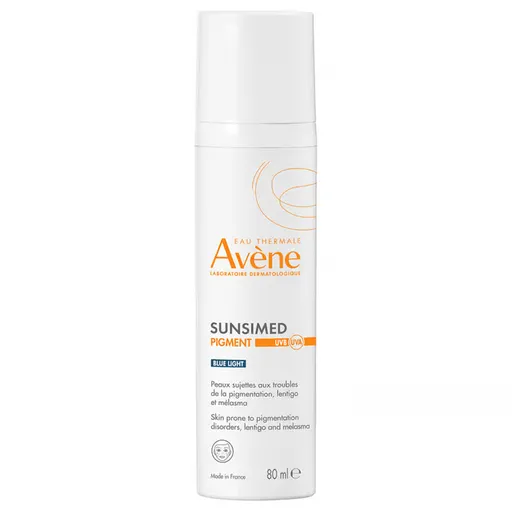 Avène Ochranný pleťový krém proti pigmentovým skvrnám SPF 50+ Sunsimed Pigment (Sunscreen) 80 ml