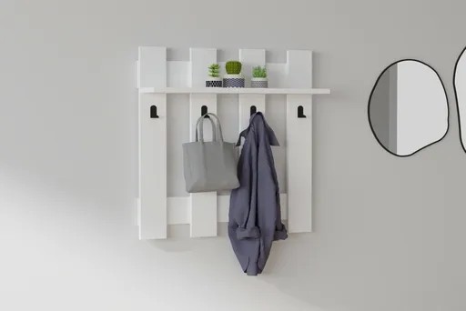 Nástěnný háček Carina - White