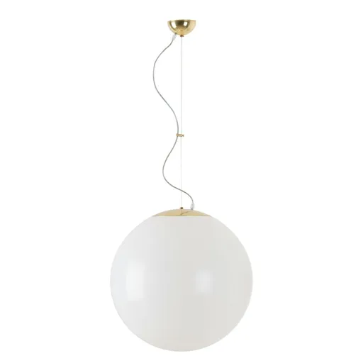 OSMONT ISI64739 ISIS L4 PM závěsné plastové svítidlo mosaz leštěná / bílá IP40 4000 K 41W LED DALI