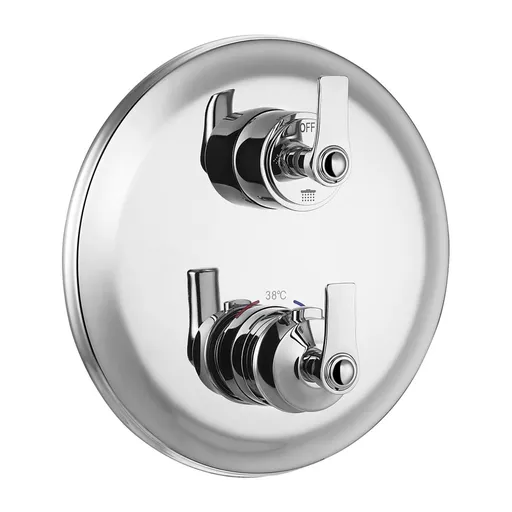 OMNIRES ARMANCE termostatická vanová baterie podomítková 3-cestná podomítková chrom /CR/ AM5238-6CR