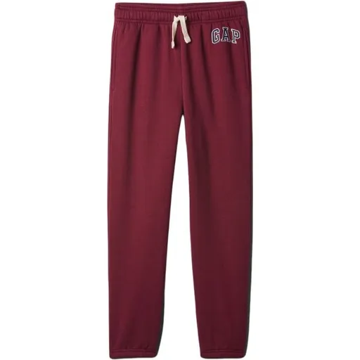 GAP V-FALL FASH LOGO Chlapecké tepláky, vínová, velikost