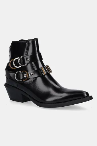 Kožené kotníkové boty Pinko Tex 13