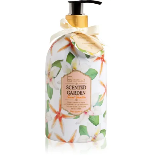 IDC Institute Scented Garden Vanilla hydratační tělové mléko 500 ml