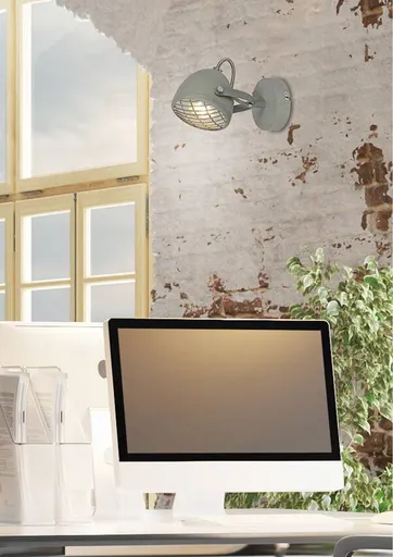 Nástěnná lampa 1X50W GU10 betonově šedá PENT