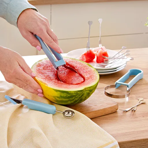 Kráječ na meloun 3 v 1+10 vidliček