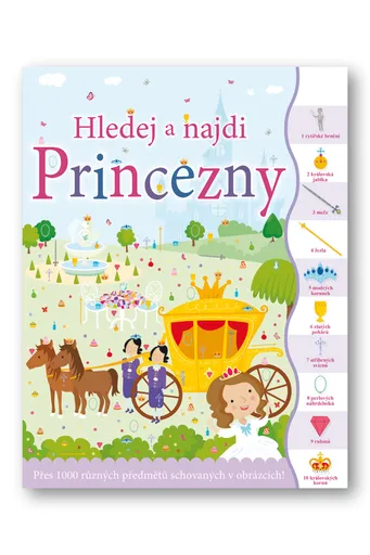 Hledej a najdi - Princezny - Linn Susie, Ellis Lauren