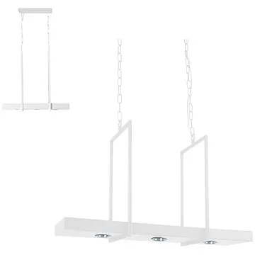 Markslöjd 106124 - LED Stmívatelný lustr na řetězu TRAY 3xLED/3W/230V bílá (92197)