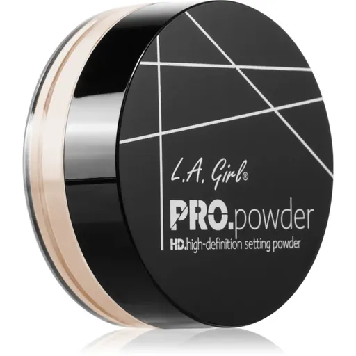 L.A. Girl Cosmetics PRO. Powder zmatňující fixační pudr odstín Banana Yellow 5 g