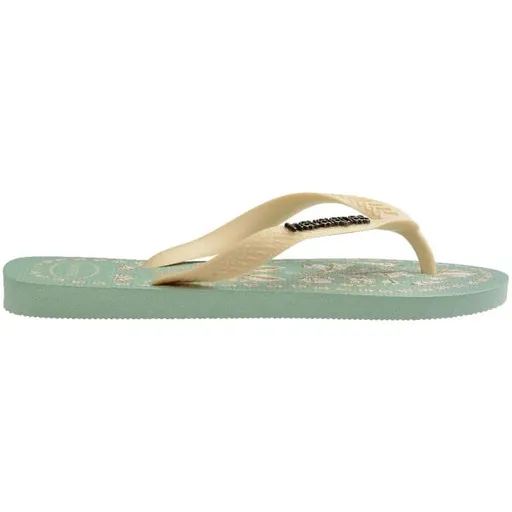 HAVAIANAS TOP TROPIC ALIA VIBES Dámské žabky, světle zelená, velikost 41/42