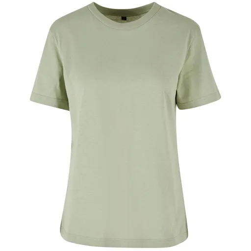 Build Your Brand Dámské oversize tričko - Jemně šalvějová | 2XL