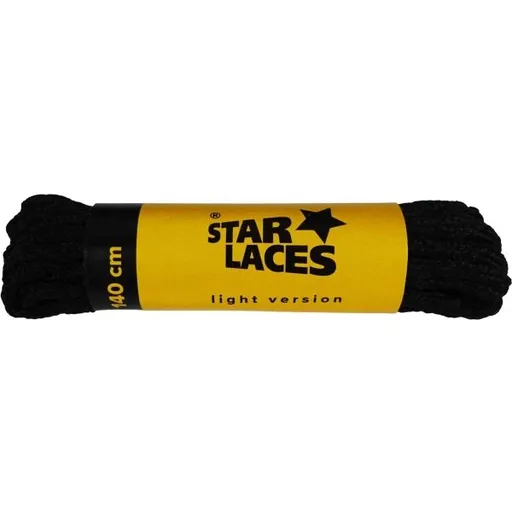 PROMA STAR LACES 120 CM Tkaničky, černá, velikost