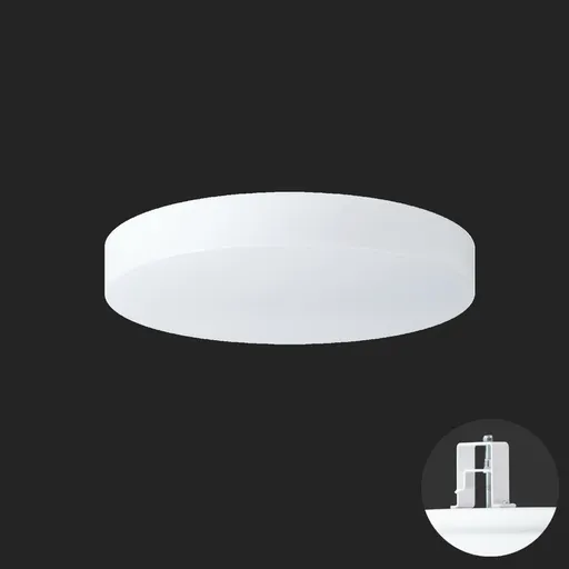 OSMONT DEL63175 DELIA V2 stropní/nástěnné plastové polovestavné svítidlo bílá IP44 2700-6500 K 32W LED