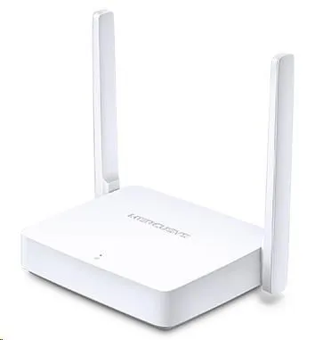 MERCUSYS MW301R WiFi4 router (N300, 2, 4GHz, 2x100Mb/s LAN, 1x100Mb/s WAN)