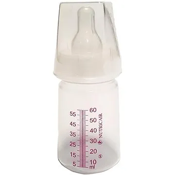 Vyživová láhev NUTRICAIR 60 ml se savičkou - 10 ks (NCB3060V)