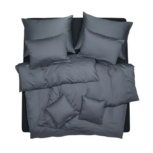 SCANquilt povlečení EXCLUSIVE TENCEL PLUS šedá 140 x 200/70 x 90 cm