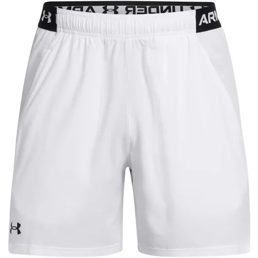 Under Armour VANISH WOVEN 6IN Pánské kraťasy, bílá, velikost