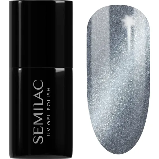 Semilac UV Hybrid Silk Effect gelový lak na nehty s použitím UV/LED lampy odstín 465 Luxury Chillout 7 ml
