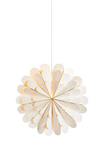 Markslöjd Marigold bílá závěsná hvězda 45 cm