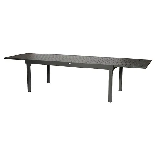 DEOKORK Hliníkový stůl VALENCIA 200/320 cm (antracit)