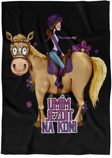Deka Umím jezdit na koni (Podšití beránkem: NE)