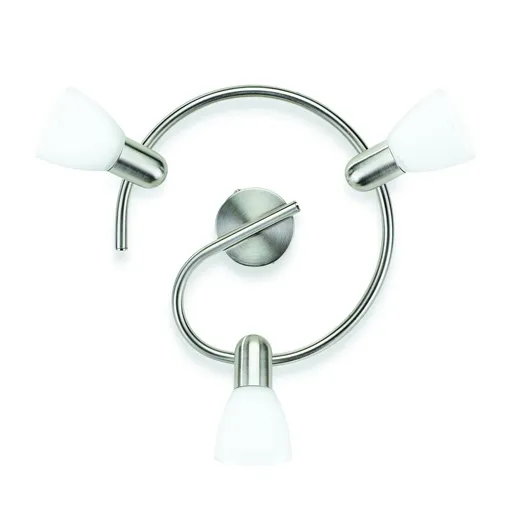 Philips NOV 2016 burlap SVÍTIDLO BODOVÉ NIKL 3x40W 230V 50233/17/E7