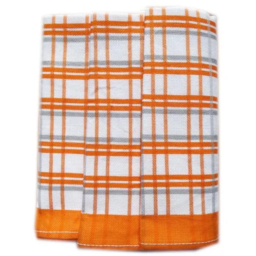 Polášek Károvaná utěrka Egypt - 3 ks - č. 5 | Oranžová