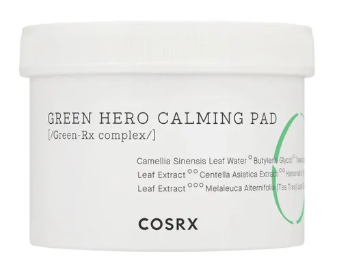COSRX Zklidňující pleťové tampony One Step Green Hero (Calming Pad) 70 ks