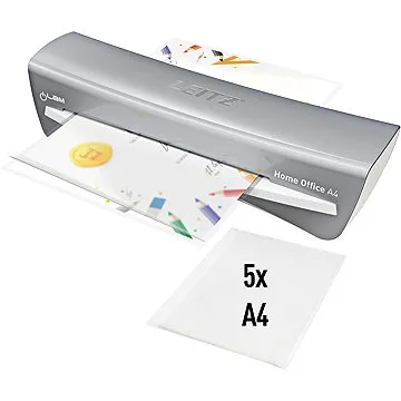 LEITZ iLAM Home Office A4 šedý (73680089)