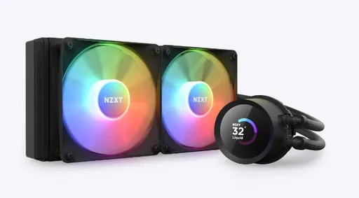 NZXT vodní chladič Kraken 240 RGB / 2x120mm fan / LCD disp. / 6 let / LGA1851 / AM5