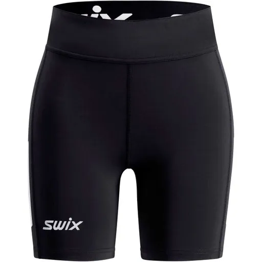 Swix PACE HIGH WAIST W Dámské běžecké kraťasy, černá, velikost
