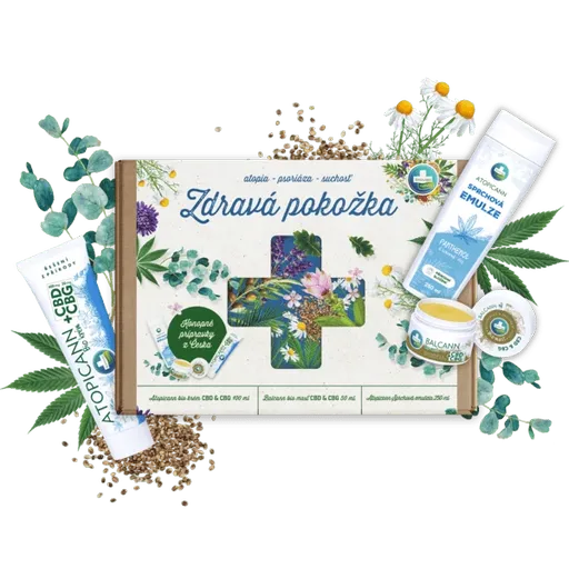 Dárkové balení ZDRAVÁ PLEŤ - Annabis