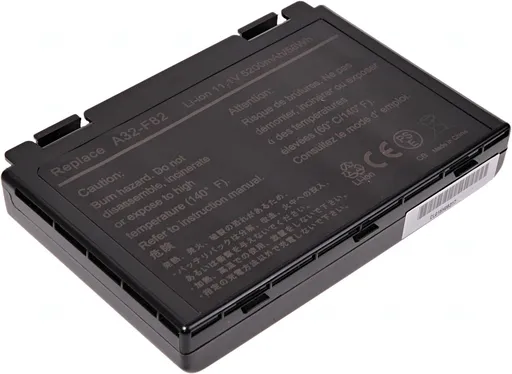 Baterie T6 Power Asus K40, K41, K50, K51, K60, K61, K70, F52, F82, X5D, X70, 5200mAh, 58Wh, 6cell