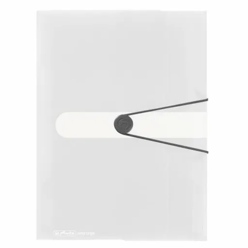 Herlitz - Desky s gumou A4 čiré