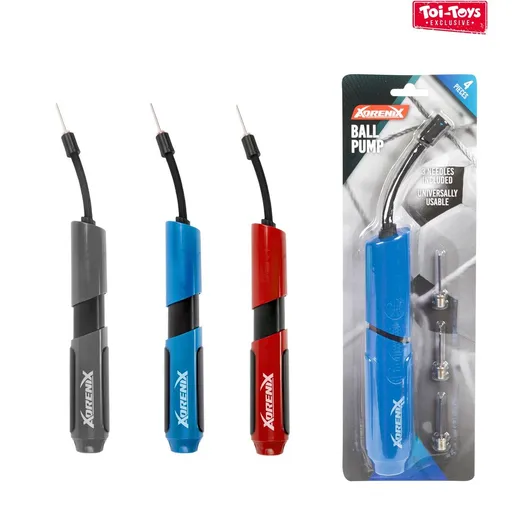 Pumpička na míče 26 cm s kovovými hroty 3ks 3 barvy