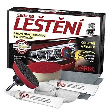 Carex - sada na leštění světlometů (90709)