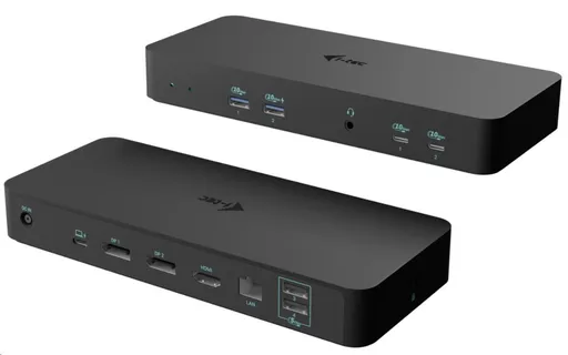 i-tec USB-C Intelligent Triple Display Docking Station, Power Delivery 100W