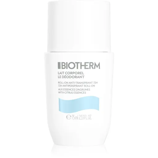 Biotherm Lait Corporel Le Déodorant antiperspirant roll-on bez parabenů 75 ml