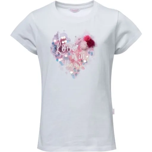 Lewro RUMI Dívčí triko, bílá, velikost 164-170