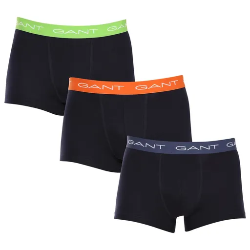 Gant 3PACK pánské boxerky černé (902343003-378) L