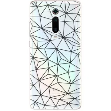iSaprio Abstract Triangles 03 - black pro Xiaomi Mi 9T Pro (trian03b-TPU2-Mi9Tp)
