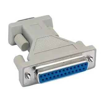 Sériová redukce, pro myš, DB9 samec - DB25 samice, šedá, 7024