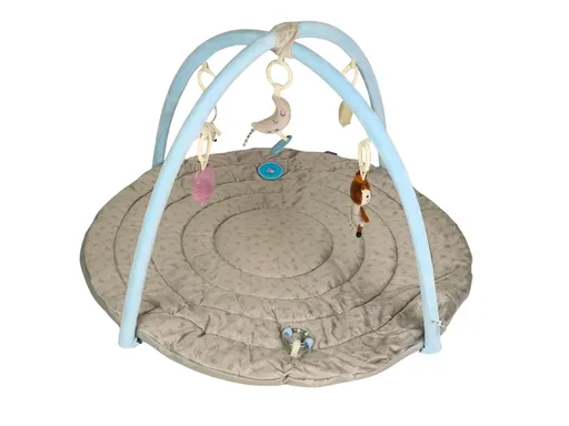 Lupilu Dětská hrací deka s hrazdou 451781 kulatá béžová