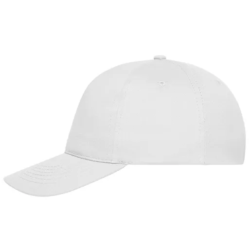 Myrtle Beach (Daiber) 5 panelová kšiltovka z bio bavlny MB6237 - Bílá