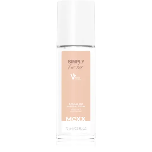 Mexx Simply For Her New deodorant s rozprašovačem pro ženy 75 ml
