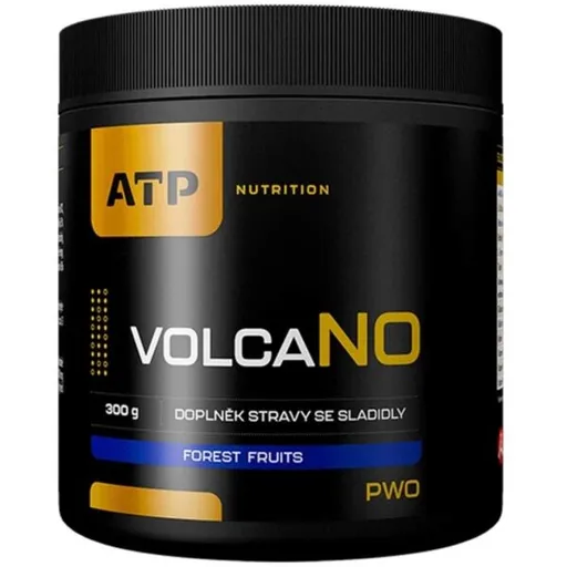 ATP NUTRITION VOLCANO 300 G FOREST FRUIT Předtréninkový suplement, černá, velikost
