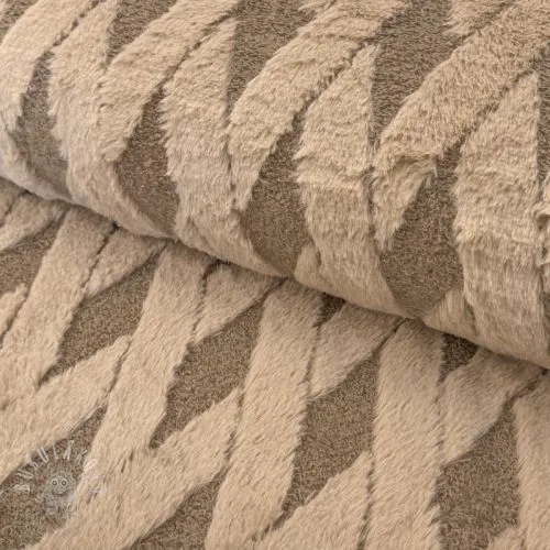 Umělá kožešina TEDDY brown