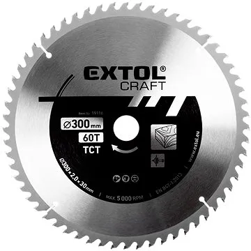 EXTOL CRAFT kotouč pilový, O 350x3,2x30mm, 60T, 19119 (19119)
